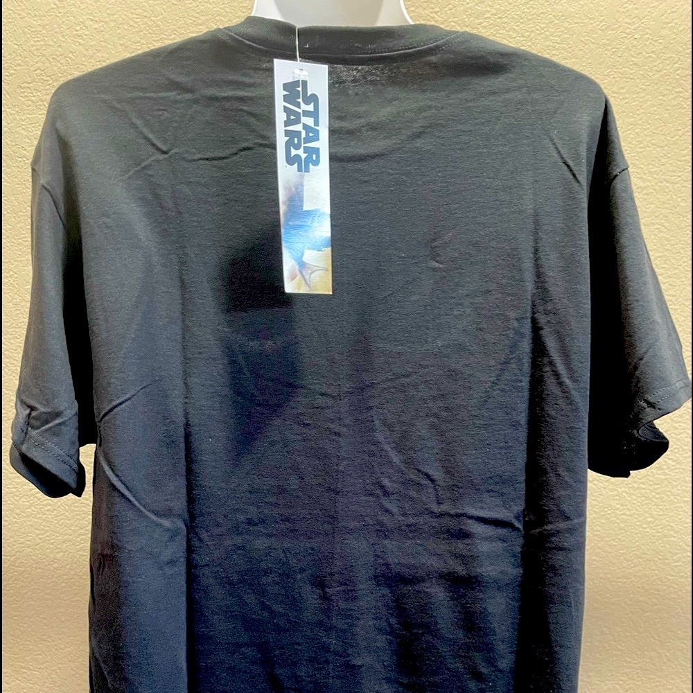 Star Wars, Mens, Christmas, T-Shirt, Black, Large, XL and XXL Mandelorian,NWT - Picture 3 of 4